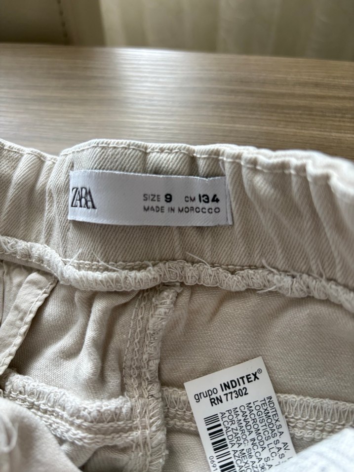 Zara marka erkek çocuk esnek pantolon - Görsel 2