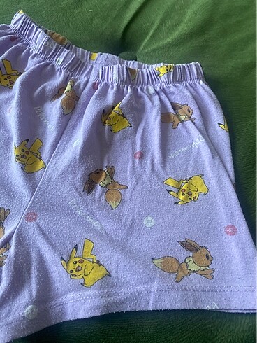 6 Yaş Beden Pokemon şort