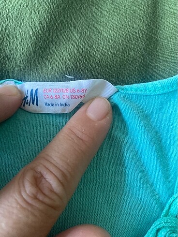 6 Yaş Beden Tişört H&M 6-8