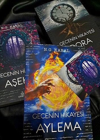 Gecenin hikayesi serisi 3 kitap ciltsiz kutulu set