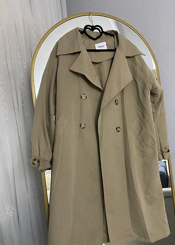 Bej Kadın trençkot - Görsel 2