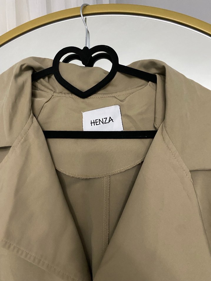 Bej Kadın trençkot - Görsel 3