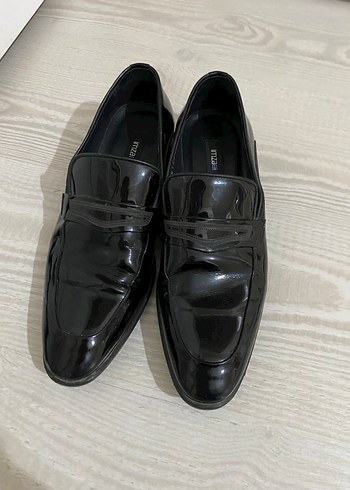 Parlak Siyah Klasik Erkek Ayakkabı - Görsel 3