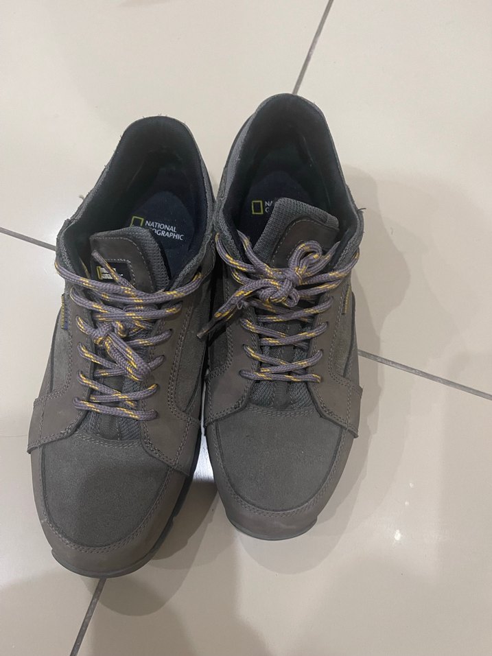 Erkek Gri Outdoor Ayakkabı - National Geographic - Görsel 4