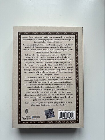  Savaş ve Barış 1. Cilt - Yordam Edebiyat
