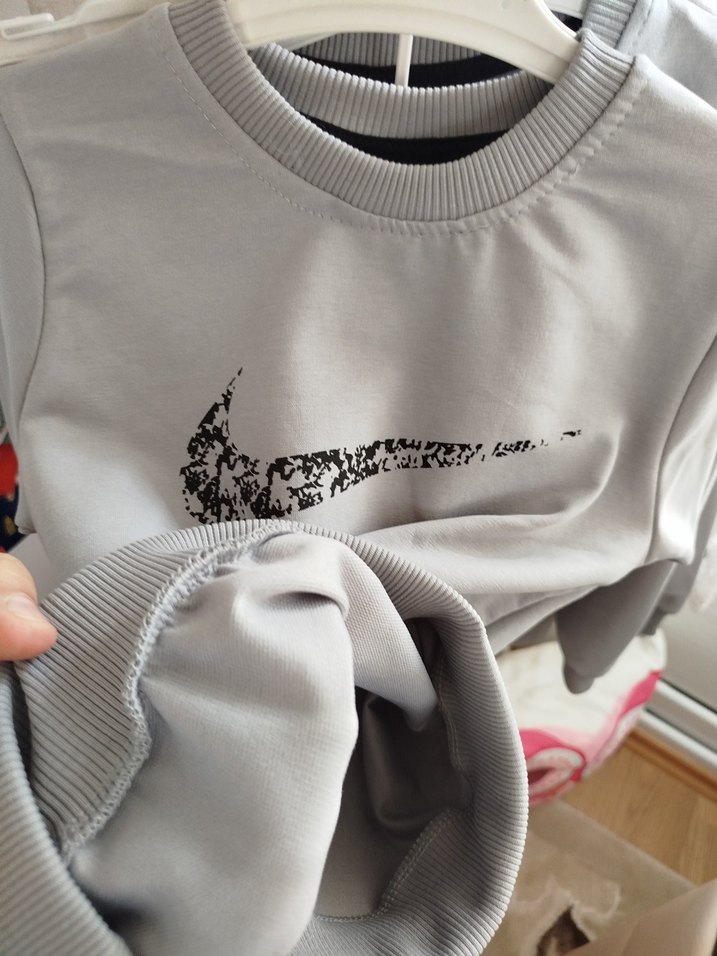 Gri Erkek Çocuk eşofman takım 5/6 yaş - Görsel 5