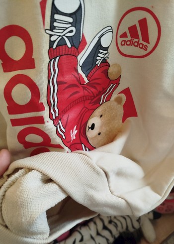 Kırmızı Erkek Çocuk Baskılı Sweatshirt - Görsel 6