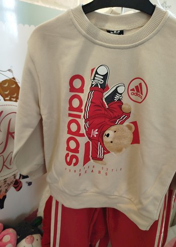 Kırmızı Erkek Çocuk Baskılı Sweatshirt - Görsel 2