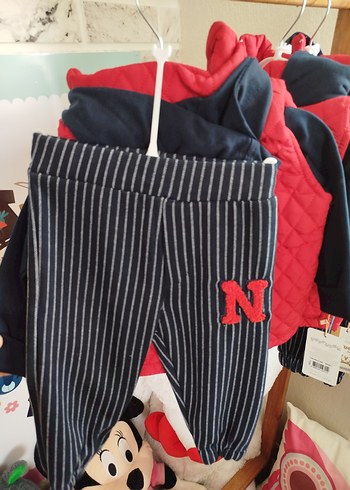 Kırmızı Erkek Çocuk Kapitone Yelekli 3lü takım 3-6 ay - Görsel 2