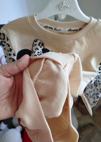 Kız Çocuk 2 yaş Minnie Baskılı takım - Görsel 5