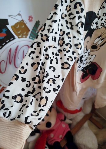 Kız Çocuk 2 yaş Minnie Baskılı takım - Görsel 3