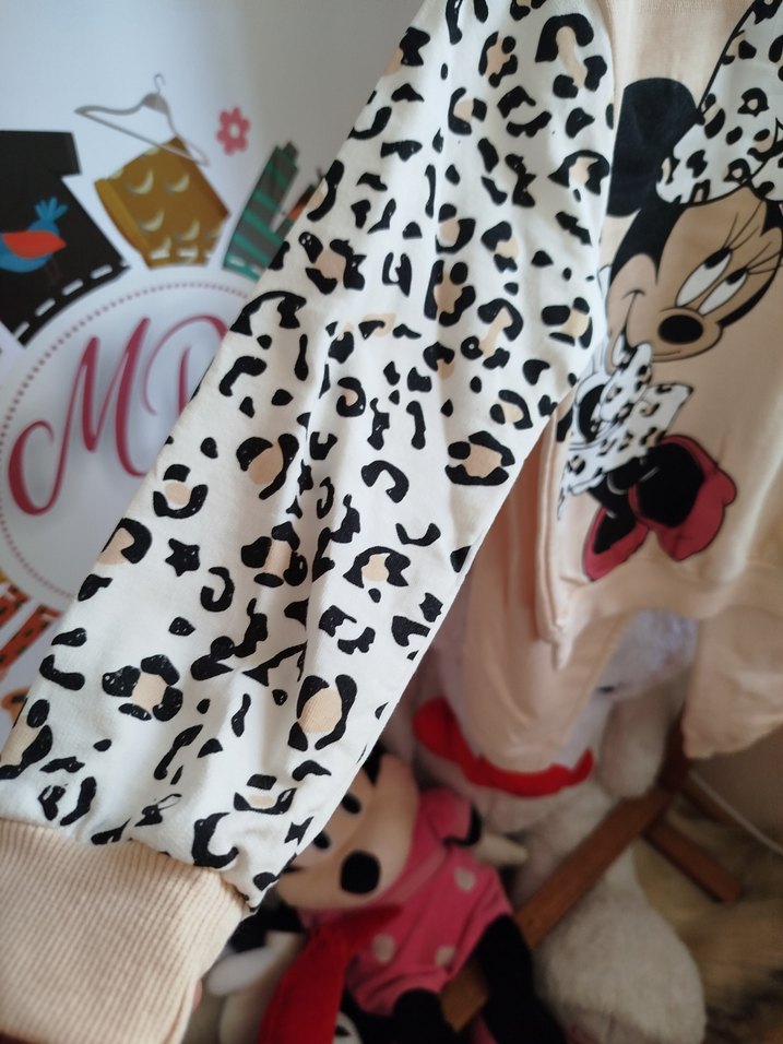 Kız Çocuk 2 yaş Minnie Baskılı takım - Görsel 3