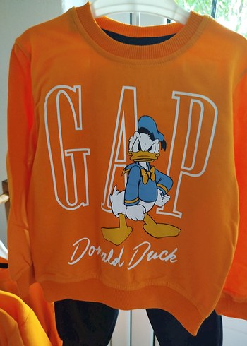 Turuncu Donald Duck Gap takım 4 yaş - Görsel 6