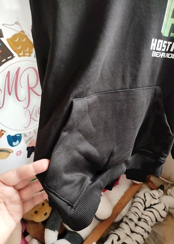 Minecraft Baskılı Siyah Erkek takım 13/14 yaş - Görsel 6