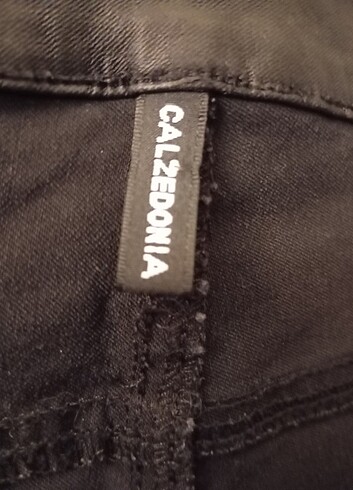 Yüksel bel likralı deri pantolon - Görsel 5