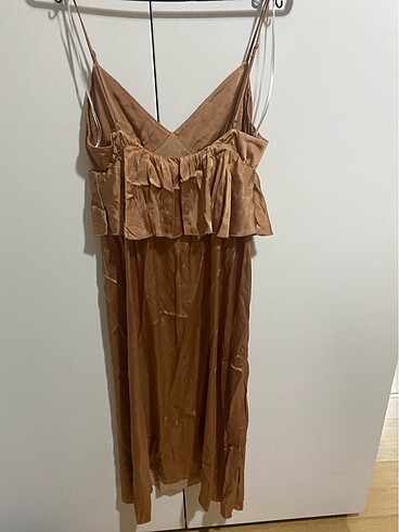 36 Beden H&M marka saten elbise