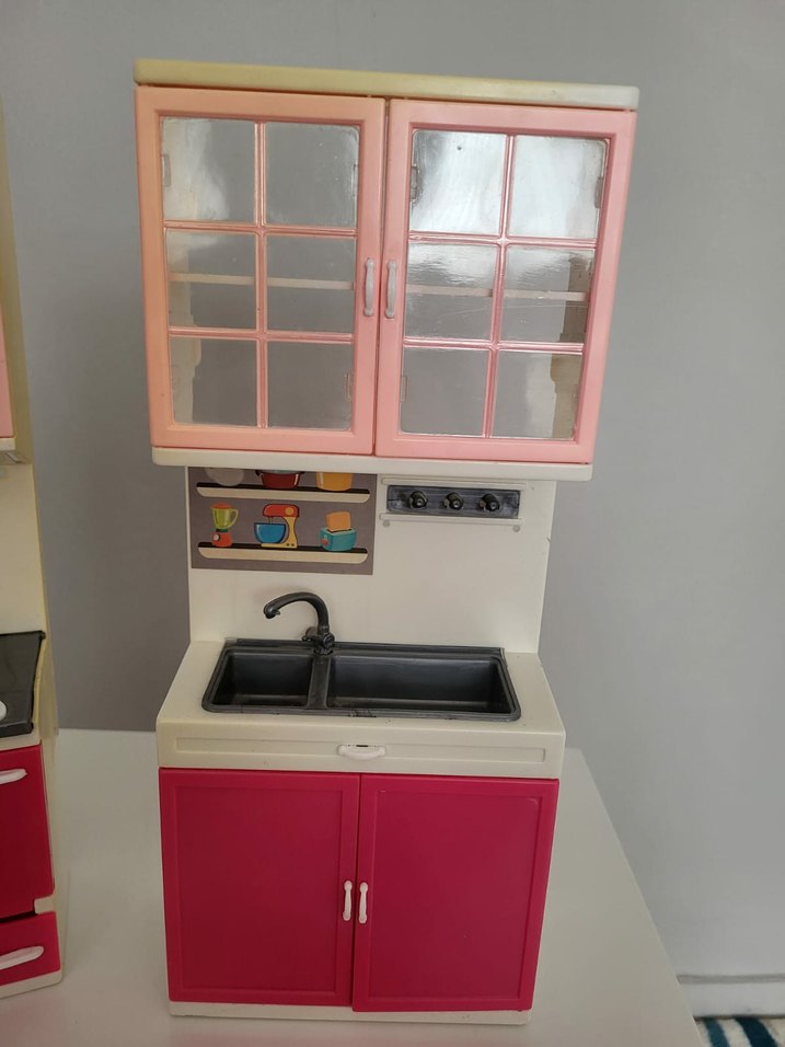 Pembe Oyuncak Mutfak Seti - Görsel 3