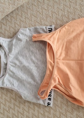 Kız Çocuk Gri Elastik Bantlı Spor Atlet - Görsel 2