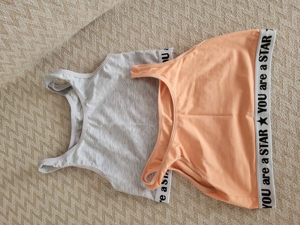 Kız Çocuk Gri Elastik Bantlı Spor Atlet - Görsel 2