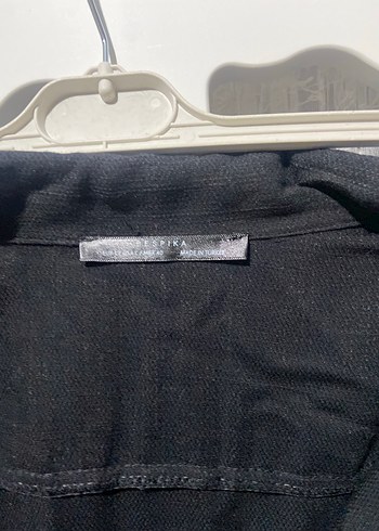 l Beden siyah Renk Düğmeli Siyah uzun kışlık tulum