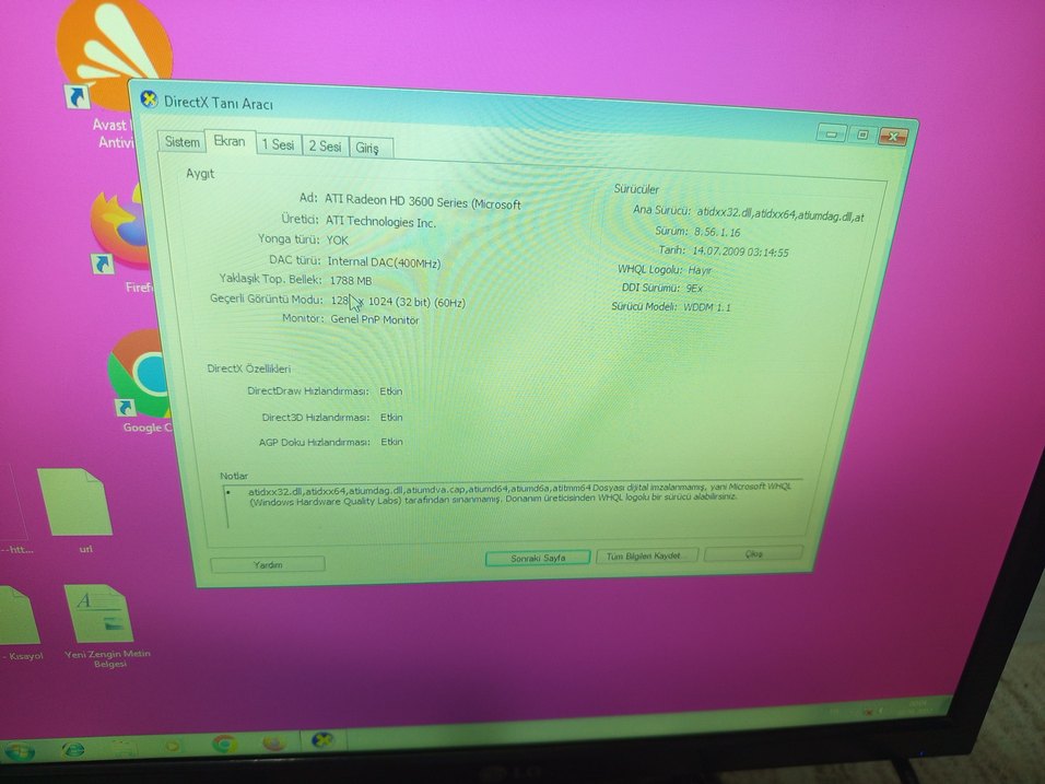 Atı Radeon HD 3650 2gb ekran kartı - Görsel 4