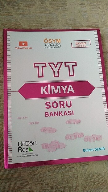 Üç dört beş yayınları tyt kimya soru Bankası