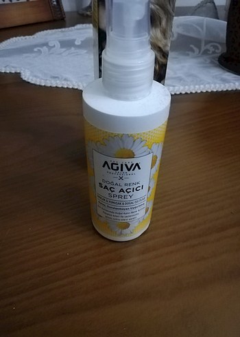 Agiva Doğal Renk Saç Açıcı Sprey - Görsel 3