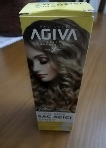 Agiva Doğal Renk Saç Açıcı Sprey - Görsel 2