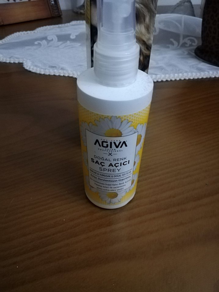 Agiva Doğal Renk Saç Açıcı Sprey - Görsel 3
