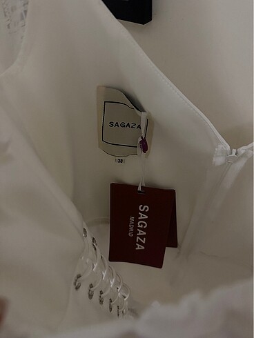 Sagaza elbise etiketli - Görsel 5