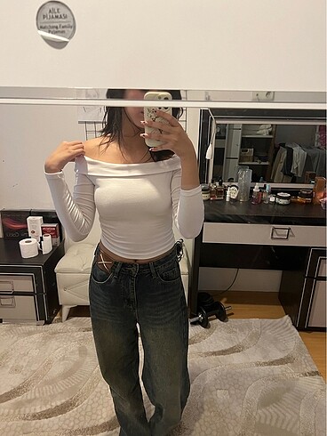 bershka madonna yaka bluz