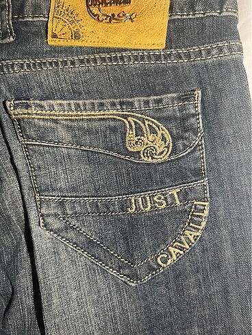 xs Beden lacivert Renk vintage just cavalli jean