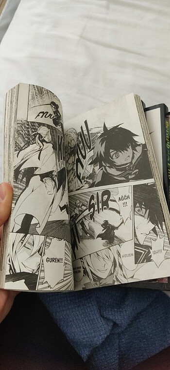 Beden Seraph of the end. Az kullanılmış yıpranmamış orijinal kitap