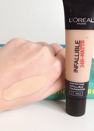 diğer Beden Loreal Paris Infallible Mattifiying Fondöten 11 Vanilla