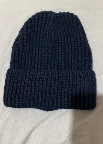 Gri Kadın Örgü Yün Bere - Görsel 4