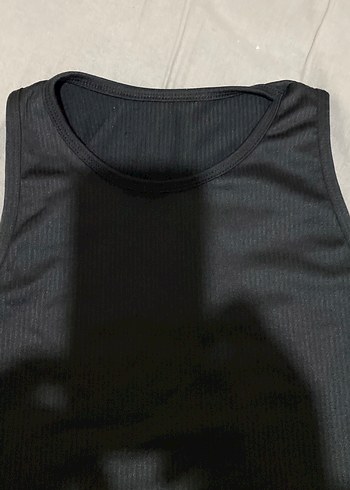 Siyah Kolsuz Crop Top - Görsel 3