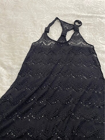 Dantelli kimino elbise - Görsel 6