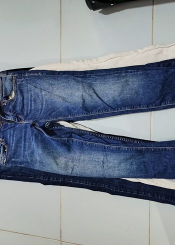 LC Waikiki Kadın Mavi Denim Normal Kesim Jean