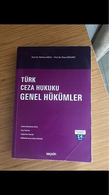 Ceza hukuku genel hükümler