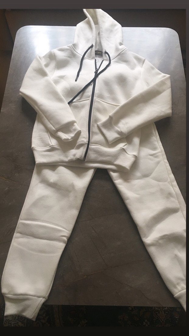 Beyaz  Eşofman Takımı - Görsel 2