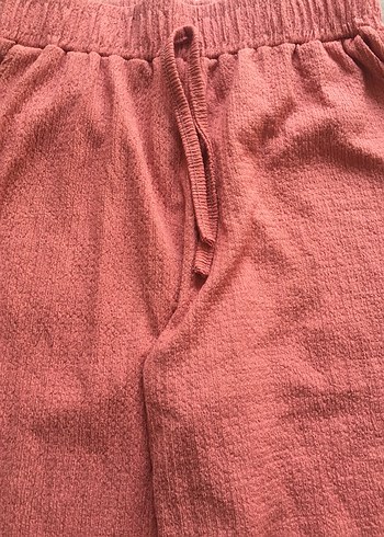 Kadın Rahat Kesim Keten Pantolon - Görsel 4