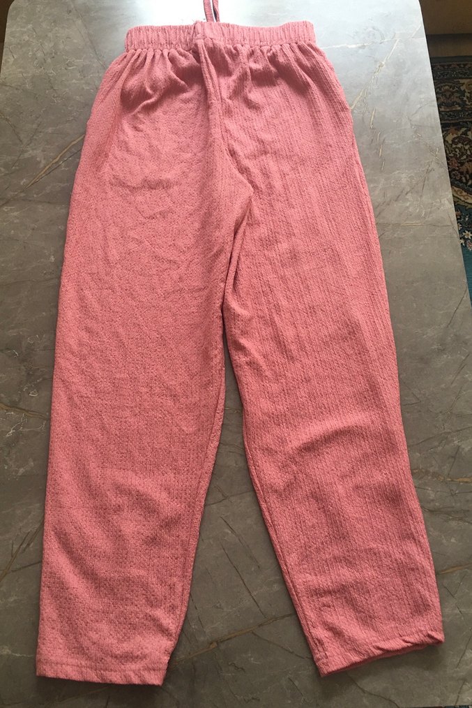 Kadın Rahat Kesim Keten Pantolon - Görsel 3