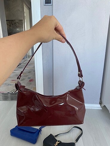 Bordo çanta