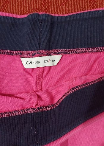 LC Waikiki Kız Çocuk Pembe Rahat Mini Şort