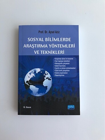 SOSYAL BİLİMLERDE ARAŞTIRMA YÖNTEMLERİ VE TEKNİKLERİ
