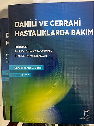 Dahili ve cerrahi hastalıklarda bakım kitabı