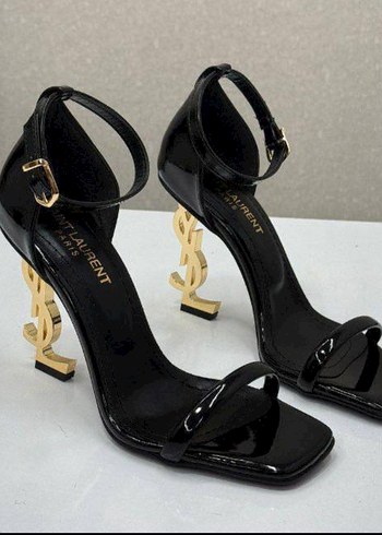 Yves St Laurent Siyah Stiletto Kadın Ayakkabı - Görsel 3