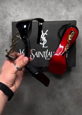 Yves St Laurent Stiletto Topuklu Kadın Ayakkabı - Görsel 2