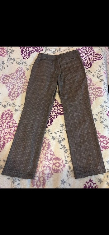 m Beden kahverengi Renk Vintage Aesthetic Cigarette Pants