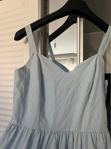Açık mavi elbise - Görsel 5